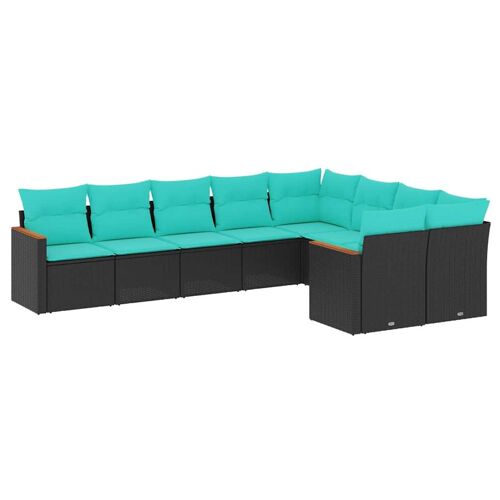 Vidaxl 3226302 Ensemble De Meubles De Jardin Bleu