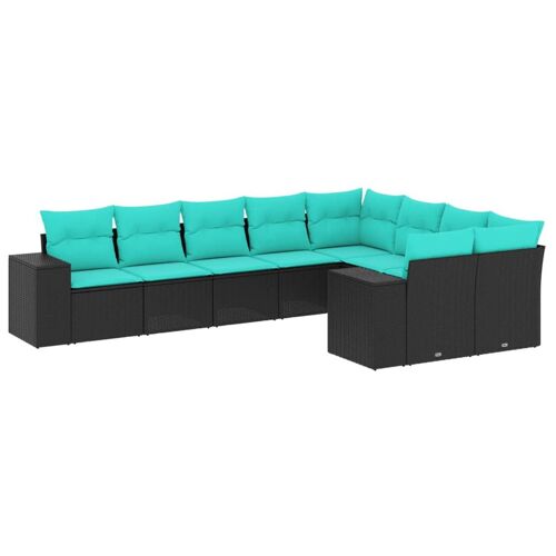 Vidaxl 3223036 Ensemble De Meubles De Jardin Bleu