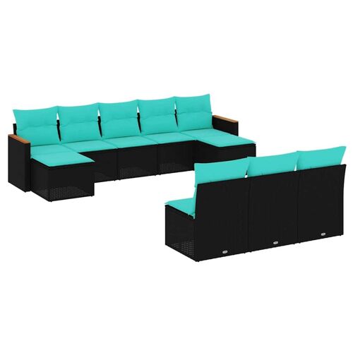 Vidaxl 3226386 Ensemble De Meubles De Jardin Bleu