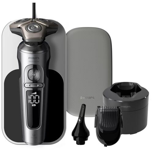 Philips Shaver S9000 Prestige Sp9885/35 Rasoir Électrique 100 % Étanche Avec Skiniq 