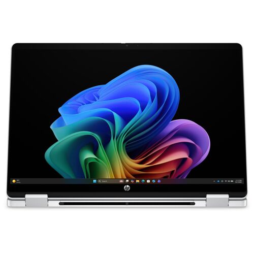 HP OmniBook 5 Flip 2-in-1 Laptop Next Gen AI 14-km0003nf Copilot+ PC Intel Core Ultra 5 322 14" Écran tactile 2K 16 Go LPDDR5x-SDRAM 512 Go SSD Wi-Fi 7 (802.11be) Windows 11 Home Argent