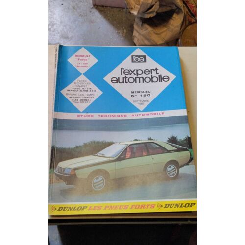 Revue Technique Automobile Renault Fuego