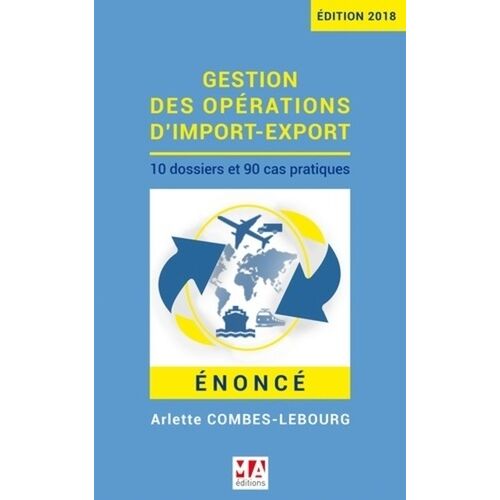 Gestion Des Opérations D'import-Export - Enoncé