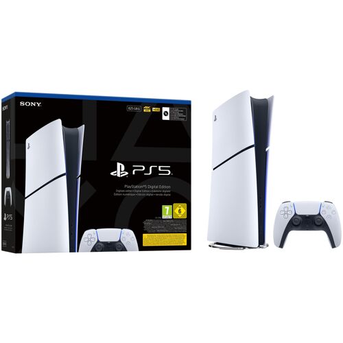 Sony Interactive Entertainment PlayStation 5 Digital E Chassis (Slim) 825 Go Wifi Noir et Blanc
