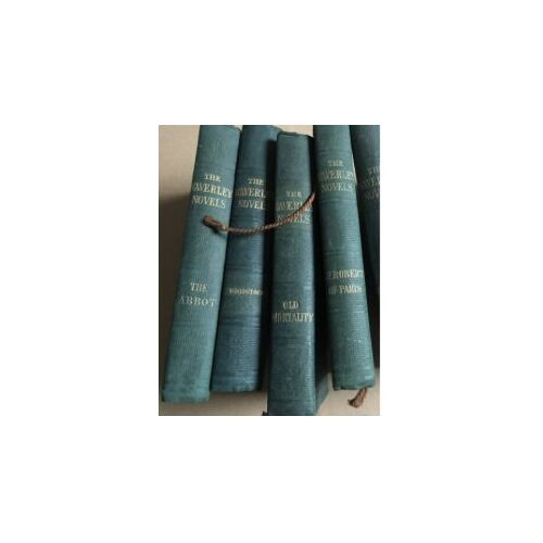 5 Livres De Sir Walter Scott (Ed. A. & Ch. Black - 1862/63) : Fortunes Of Nigel-Count Robert Of Paris-Old Mortality-The Abbot & Woodstock