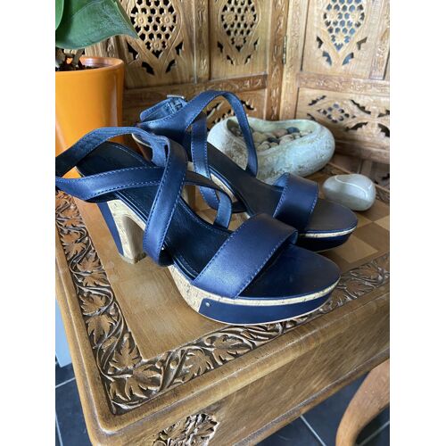Chaussures Compensées Espritt 40 Bleues