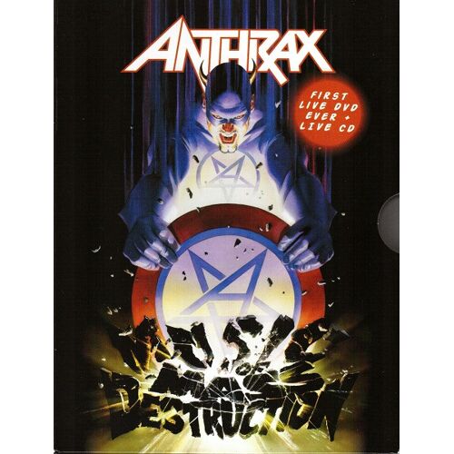 Anthrax - Music Of Mass Destruction - Édition Limitée Cd + Dvd - Nuclear Blast 2004 - Rare 727361129606