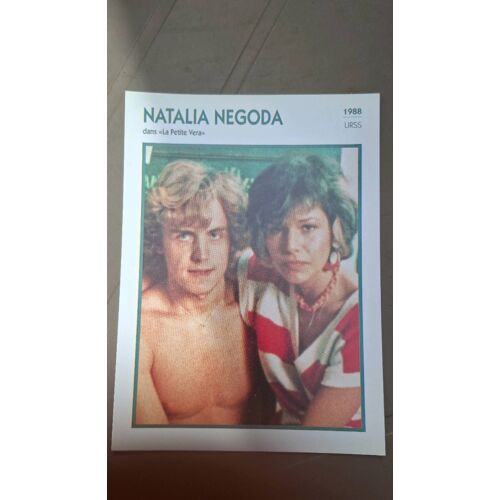 Natalia Negoda Dans "La Petite Vera"
