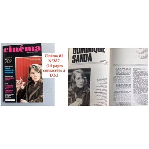 Dominique Sanda : Photo D'Exploitation 25x21 Cm Du Film The Mackintosh Man/Le Piège De J. Huston Avec P. Newman/D. Sanda /J. Mason (1973) + Supplément Cinéma Libération Du 06/11/2013 & Cinéma 82 N°287