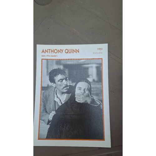 Anthony Quinn Dans "Viva Zapata!"