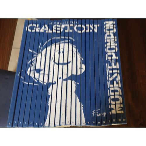Gaston Lagaffe Modeste Et Pompon La Collection Hachette Complète Intégrale De 23 Bd Bandes Dessinées De Franquin