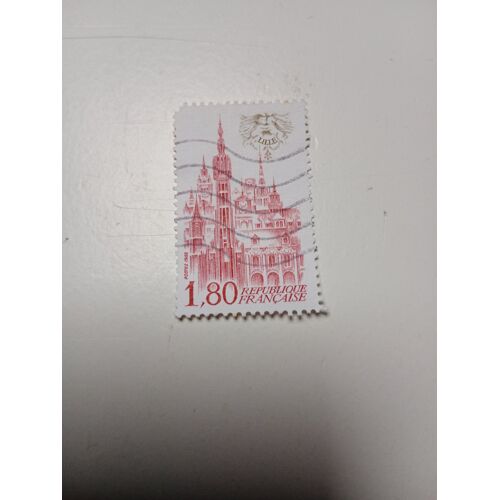 Timbre France 1,80 Yvert N° 2238 Lille. Année Du Beffroi.De 1982