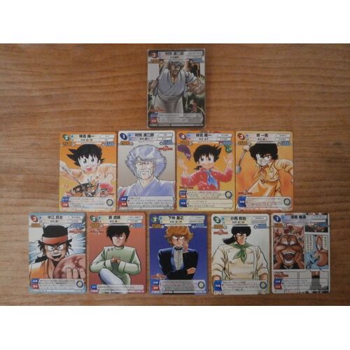 Lot 10 Cartes - Mister Ajikko Set - Weekly Shonen Sunday Vs Magazine (Part.4 C U R Rr Foil Tr) - Bushiroad Japan