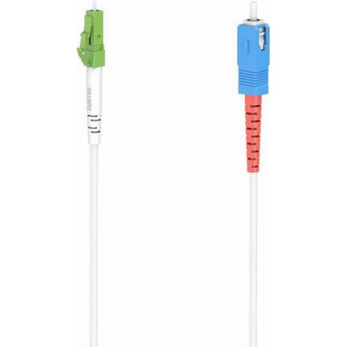 Hama 00200766 Glasfaser-Netzwerkkabel LC/APC-Stecker - SC/UPC-Stecker, 10 Gbit/s, 5.00 m