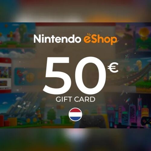 Nintendo eShop Digital Code Gift Card 50 EUR Key - NETHERLANDS