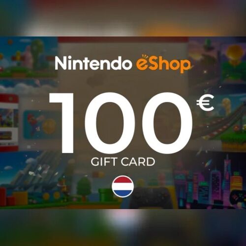 Nintendo eShop Digital Code Gift Card 100 EUR Key - NETHERLANDS