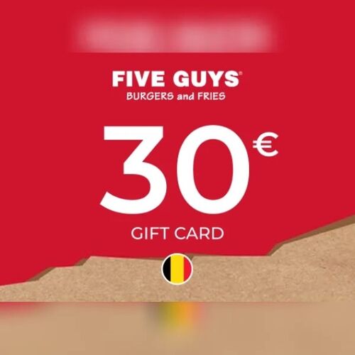 Five Guys Gift Card 30 EUR Key - GERMANY