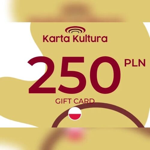 Karta Kultura Gift Card 250 PLN Key - POLAND