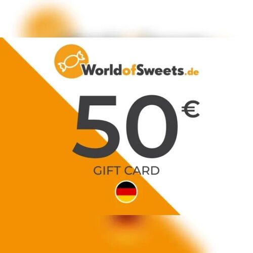 World of Sweets Gift Card 50 EUR Key - GERMANY