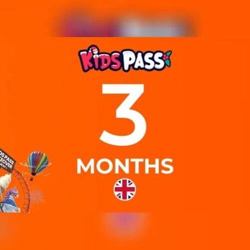 Kids Pass 3 Months Gift Card Key - UNITED KINGDOM