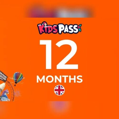 Kids Pass 12 Months Gift Card Key - UNITED KINGDOM