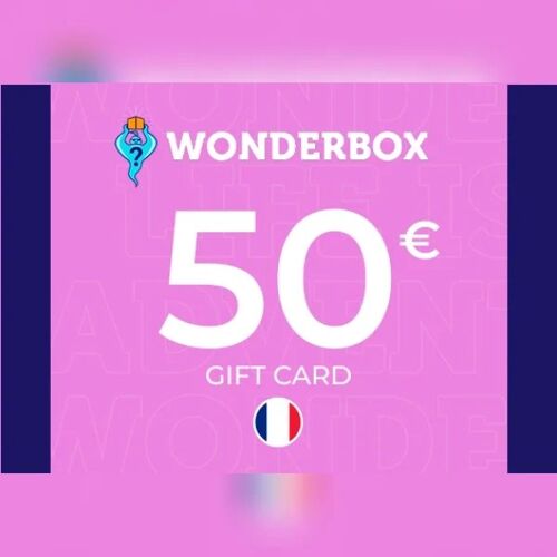 Wonderbox Gift Card 50 EUR Key - FRANCE