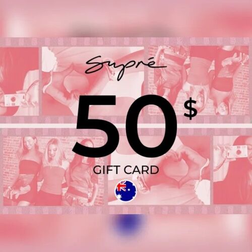 Supre Gift Card 50 AUD Key - AUSTRALIA