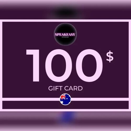 Speakeasy Kitchen Bar Gift Card 100 AUD Key - AUSTRALIA
