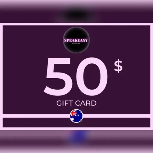 Speakeasy Kitchen Bar Gift Card 50 AUD Key - AUSTRALIA