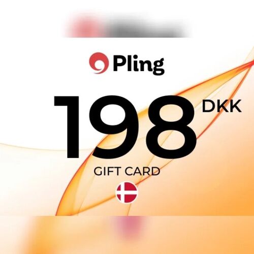 Pling Gift Card 198 DKK Key - DENMARK