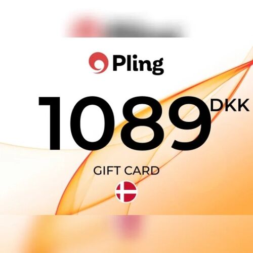 Pling Gift Card 1089 DKK Key - DENMARK