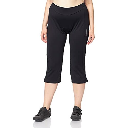 Gonso - Women's Essential Tight 3/4 Flared - Pantalon De Cyclisme Taille 48, Noir
