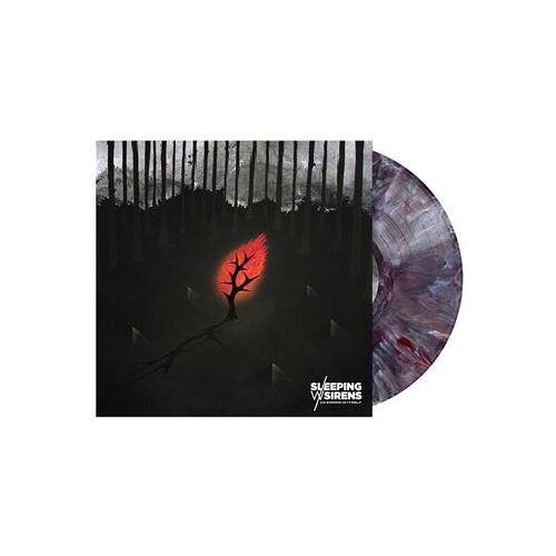Lp 33t Sleeping With Sirens Bmg Rights Management « An Ending In Itself » Vinyle Coloré Noir Blanc Rouge Marbré