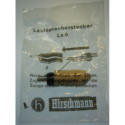 Prise haut-parleur LS 9 - Hirschmann