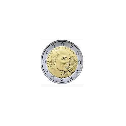 2 Euro François Mitterand 2016