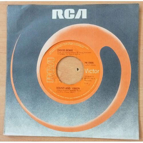 Sound And Vision - 45 Tours ( David Bowie )