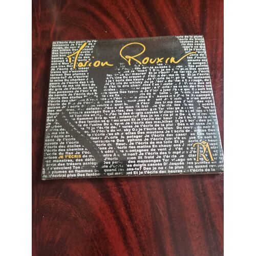 Cd Marion Rouxin Je T'Ecris (Digipack)