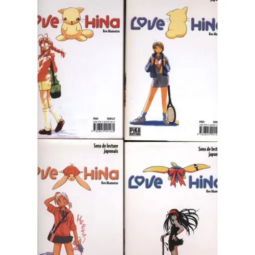 Bd Love Hina (Tomes 1 À 4) - Ken Akamatsu