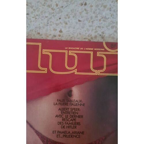 Magazine Lui. 207. Avril 1981.