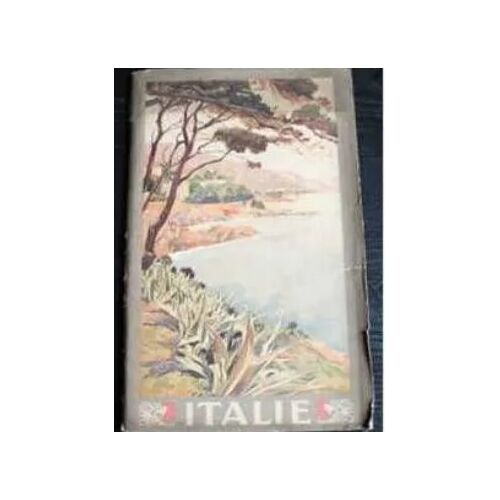 Brochure Touristique Éditée Par Les Chemins De Fer Italiens De L' État, Italie : 80 Pages, Nombreuses Illustrations, Carte, Horaires (Sans Date, Début Du Siècle Dernier)