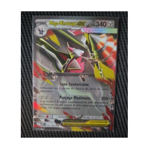 Pokemon Mega Minotaupe 065 / 084 Ex Nuit Noire Pbl