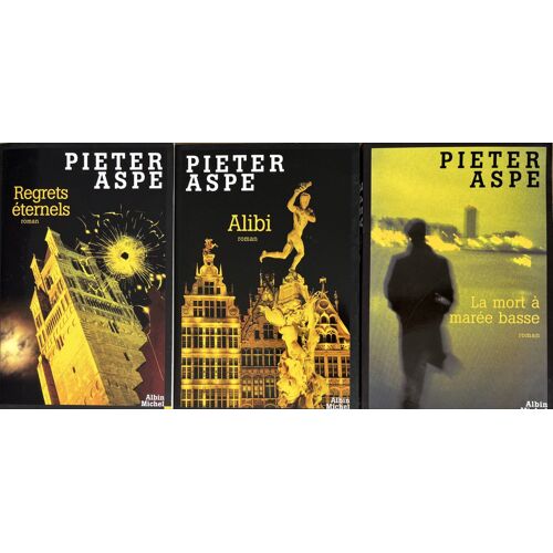 Lot 3 Livres Pieter Aspe - Albin Michel