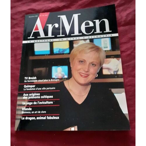 Armen N° 116 Novembre 2000 Dragon Légende Quimper Port Tv Breizh Bretagne Irlande Guiness Prénons Celtiques Aviculture Claire Arlaux Gérard Alle