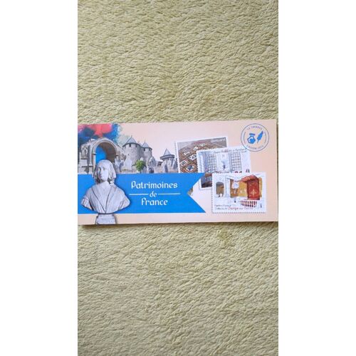 Carnet Neuf 12 Timbres Lettre Verte Patrimoines De France