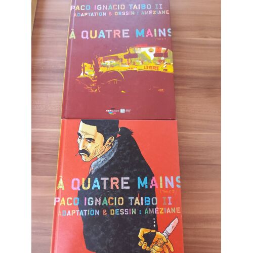 Lot Bd Intégrale : À Quatre Mains (Tomes 1 & 2 Complets) – Taibo Ii & Améziane