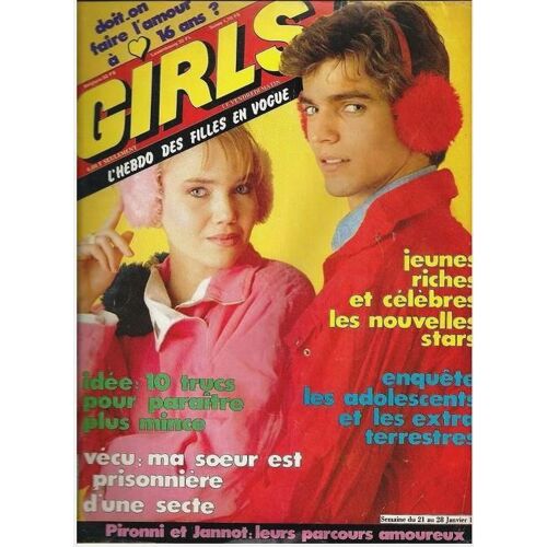 Girls 160 1983 Veronique Jannot/Karen Cheryl/Brooke Shields/Pierre Cosso/Sophie Marceau/Alexandre Sterling/Jodie Foster/Cheryl Ladd
