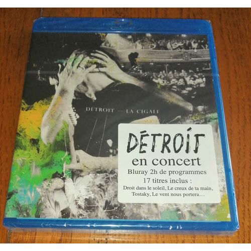 Blu-Ray Concert Détroit ( Noir Désir Bertrand Cantat ) " Concert À La Cigale " 17 Titres 2014 Universal