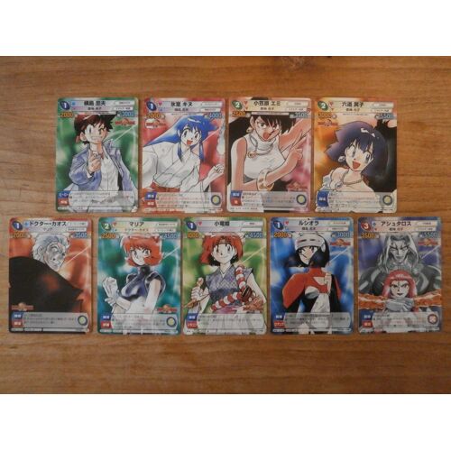 Lot 9 Cartes - Ghost Sweeper Mikami Set - Weekly Shonen Sunday Vs Magazine (Part.2 C U R) - Bushiroad Japan
