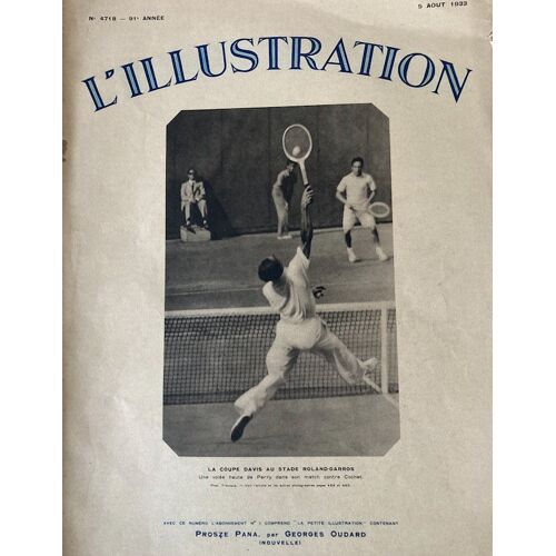 L' Illustration N°4718 (05/07/1933) : La Coupe Davis Au Stade Roland-Garros