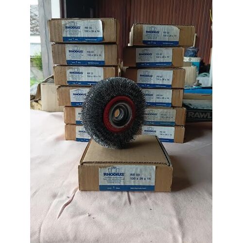 LOT DE 13 BROSSES ACIER / METALLIQUE / RONDE / NEUF DANS L'EMBALLAGE